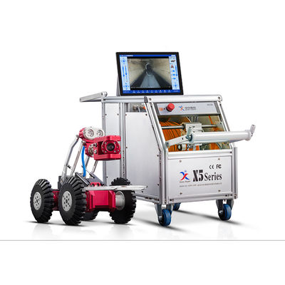 Qualität  Vandal Proof Robotic CCTV Rainfall Inspection Camera with 300m Electrical Cable Reel usine